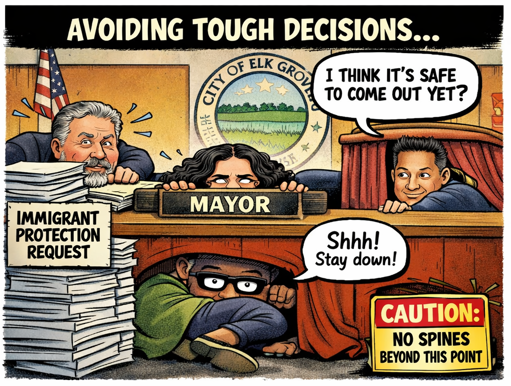 Elk Grove News Minute Podcast - What They Say and What They Do are Rarely The Same