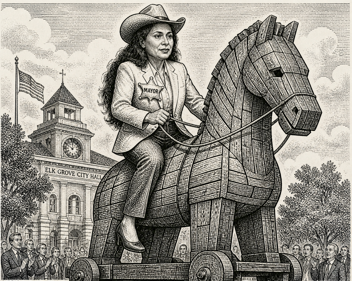 Elk Grove News Minute Podcast - Prepare for Elk Grove Mayor Bobbie Singh-Allen's next Trojan Horse