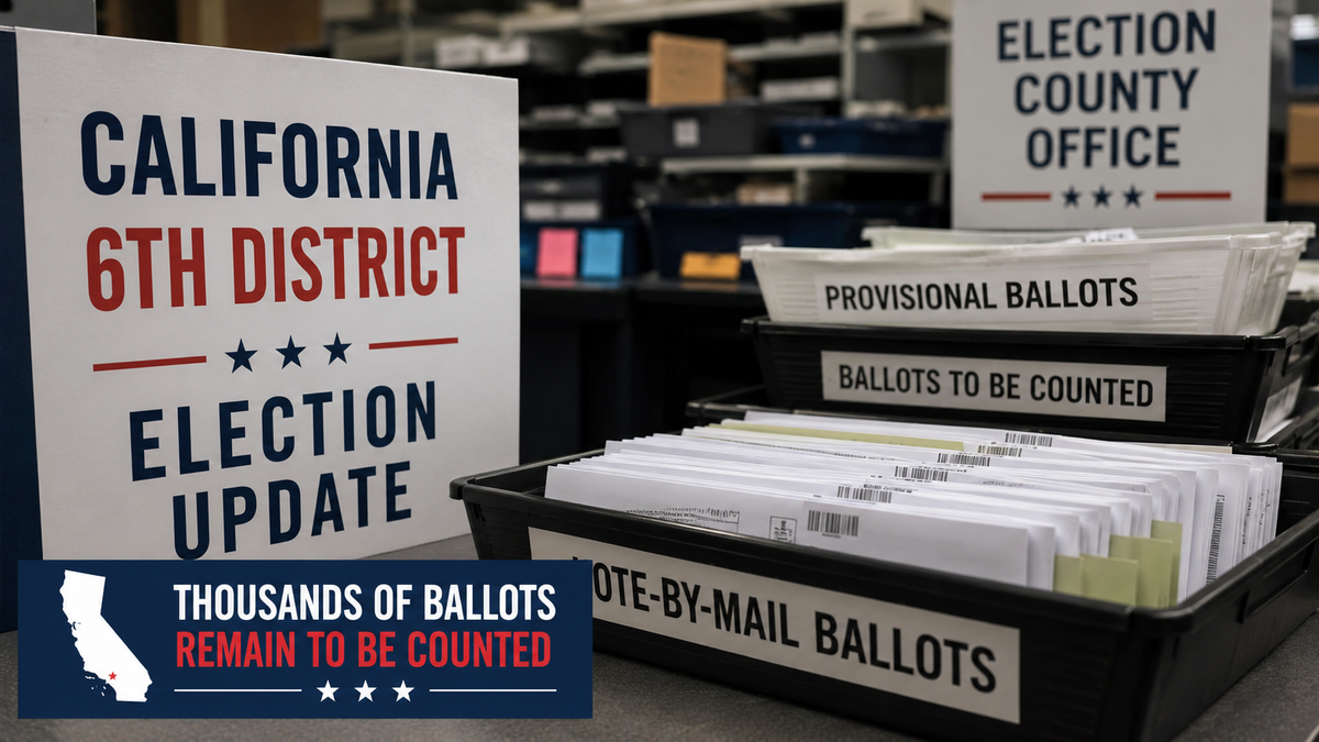 Republican Stansfield's Surprise Second-Place Showing Threatens Democratic Hopes in California's 6th District