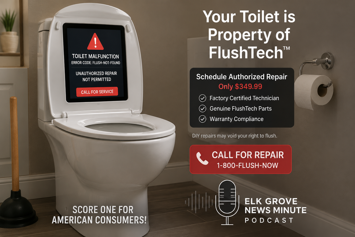 Elk Grove News Minute Podcast - Score one for the American consumer
