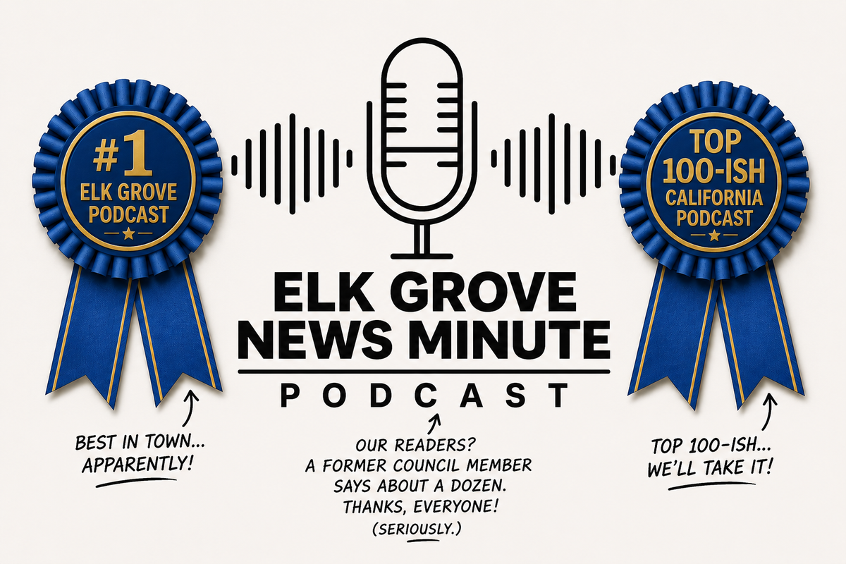 Elk Grove News Makes a 'Top 100' Podcast List — Is It an Honor, or Just Good SEO?