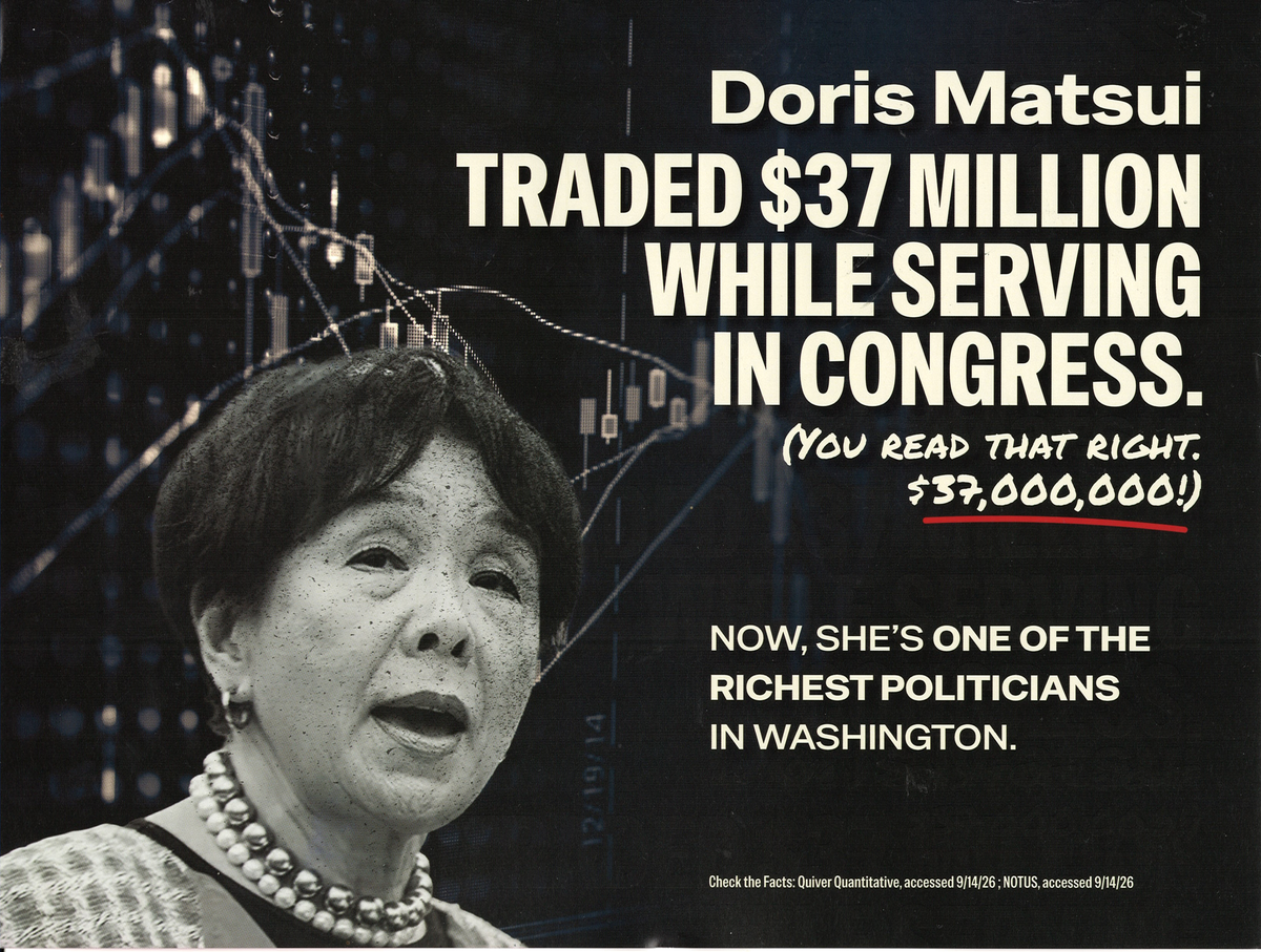 Pro Vang PAC - 'Doris Matsui Traded $37 Million' as Congressmember