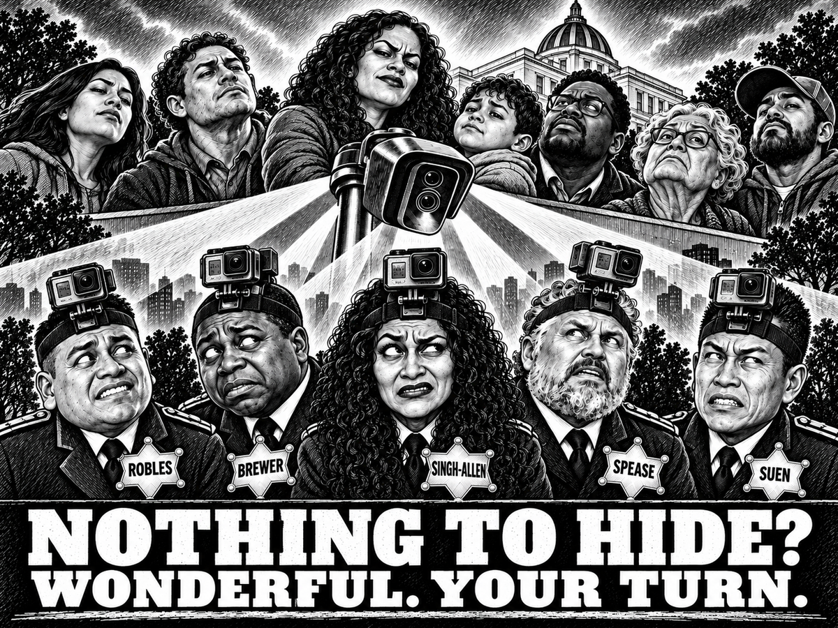 Flock Around and Find Out: Let’s Put City Hall Under Surveillance