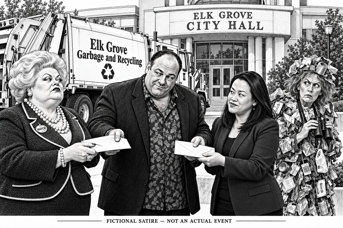 Elk Grove News Podcasts - Garbage, Corruption & Elk Grove Politics: Follow­ing the Scent