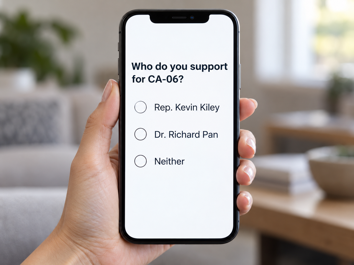 How credible is the poll showing Kevin Kiley and Richard Pan tied in CA-06?