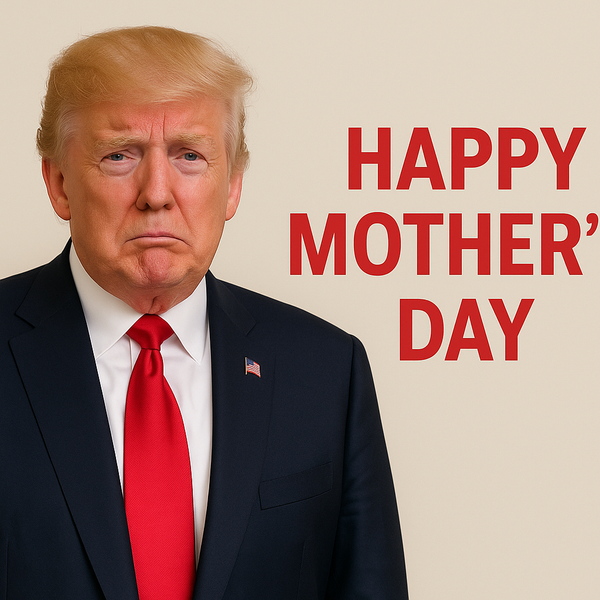 A Presidential Mothers' Day Greeting - Even to those lunatic liberal keyboard warriors