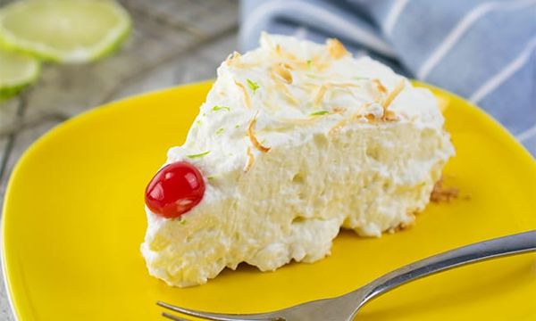 Coconut Key Lime Cream Pie
