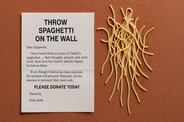 How Did I Land on This Mailing List - Throwing Spaghetti on The Wall?