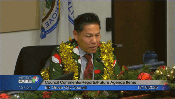 2025 Merry Christmas and Season's Greetings VIDEO From Elk Grove Daily News