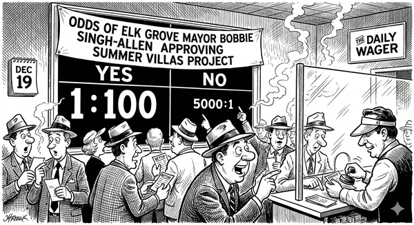 Elk Grove News Minute Podcast - Flimsy Promises and Wagering on Elk Grove's Summer Villas Project?