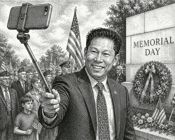 Elk Grove News Minute - Politicians, leave your selfie-sticks at home