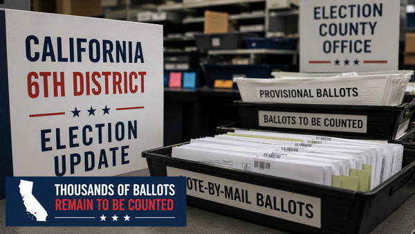 Republican Stansfield's Surprise Second-Place Showing Threatens Democratic Hopes in California's 6th District