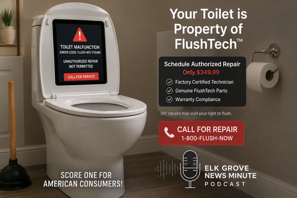 Elk Grove News Minute Podcast - Score one for the American consumer