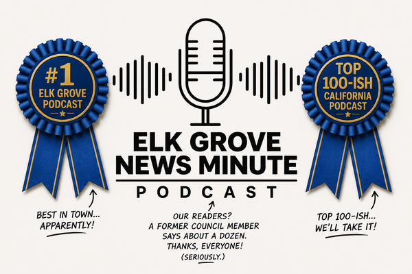 Elk Grove News Makes a 'Top 100' Podcast List — Is It an Honor, or Just Good SEO?