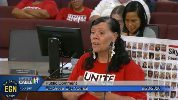 VIDEO Non-agenda comments, Sept. 26 Elk Grove City Council meeting