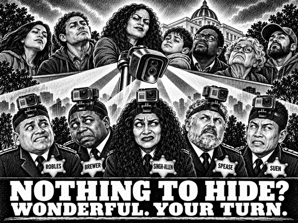 Flock Around and Find Out: Let’s Put City Hall Under Surveillance