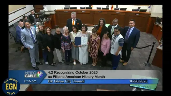 Elk Grove City Council meeting, October 28, 2026 VIDEO