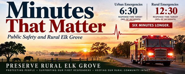 When Every Minute Matters: Protecting Rural Elk Grove