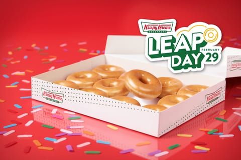 Once every four years sweet Leap Year deal from Krispy Kreme