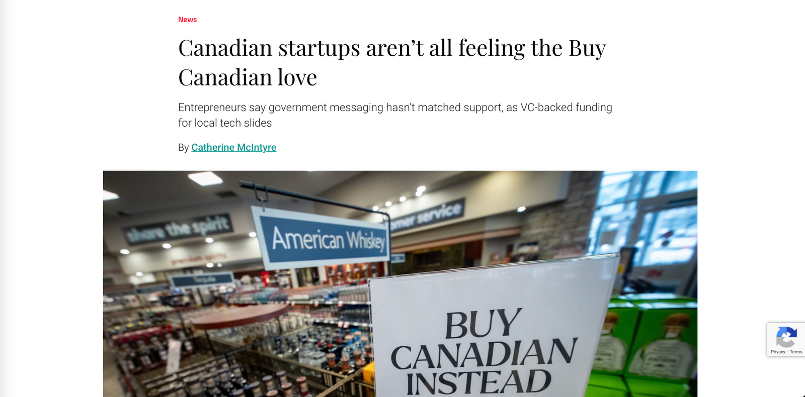 Do One Thing Differently: Unblocking Buy Canadian