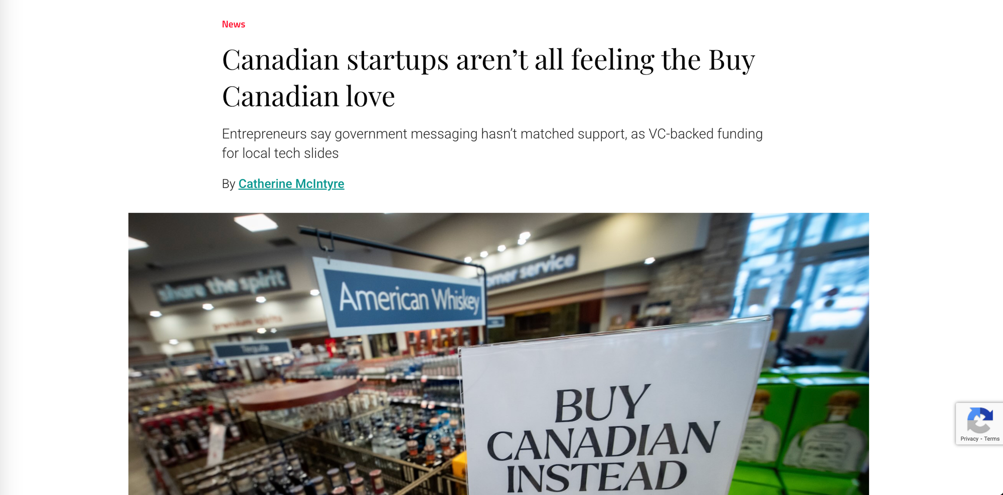 Do One Thing Differently: Unblocking Buy Canadian