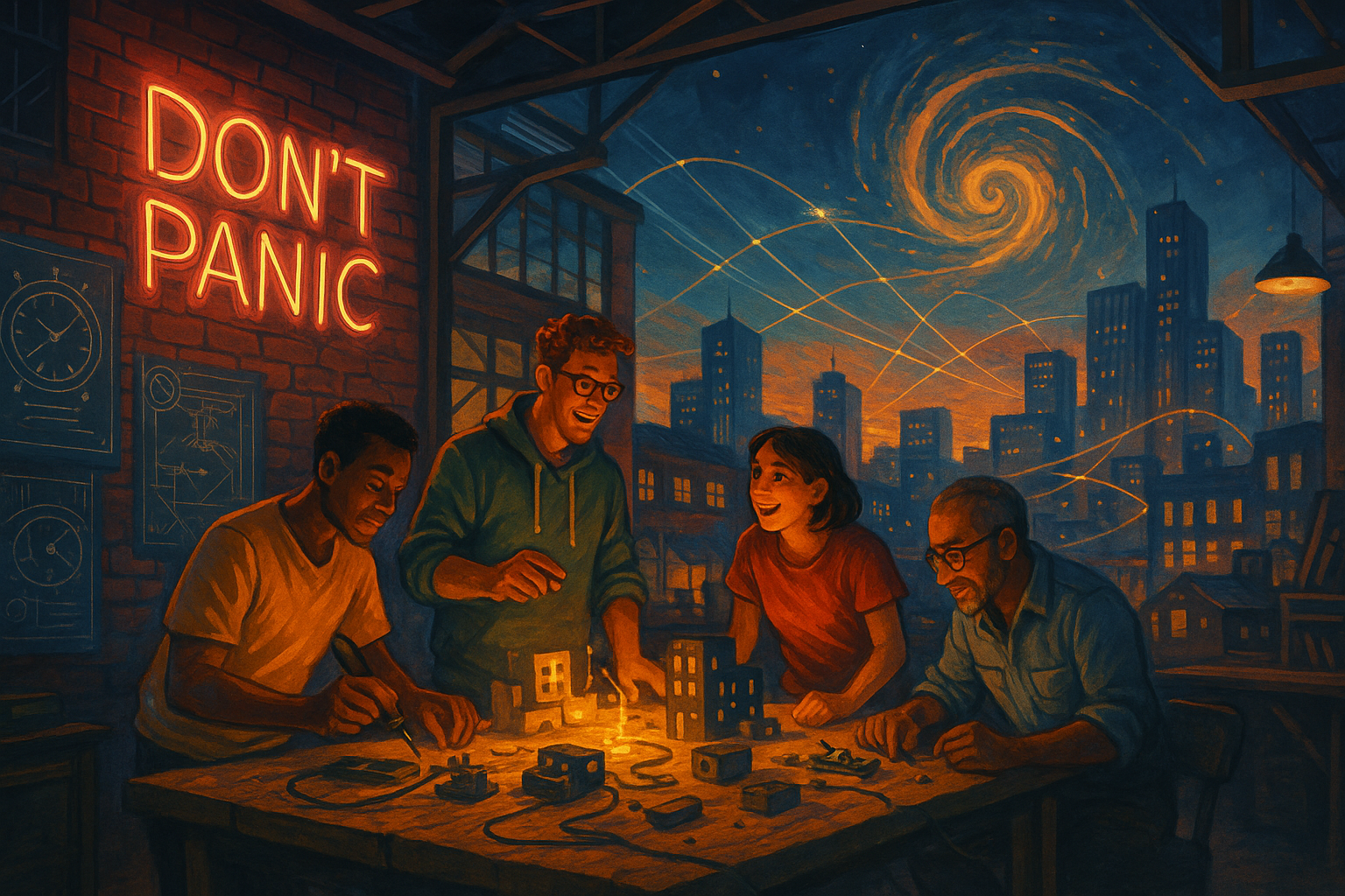 DON’T PANIC—BUILD LOCAL