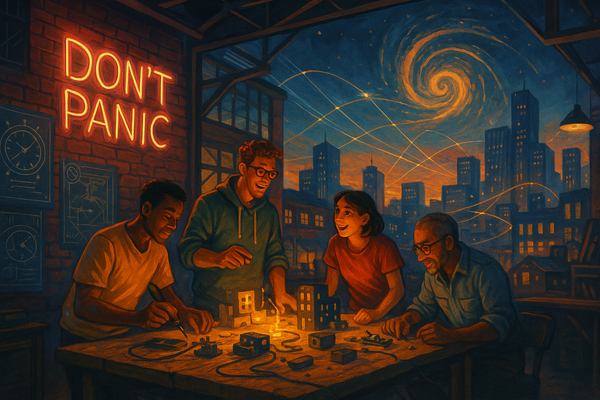 DON’T PANIC—BUILD LOCAL