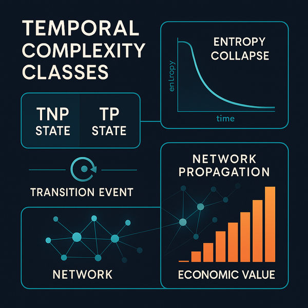 Temporal P/NP Theory: Mathematical Formalization