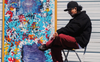 A Journey Into Self: The Bay Area Filipino Artist Blending Abstract Painting with Rap