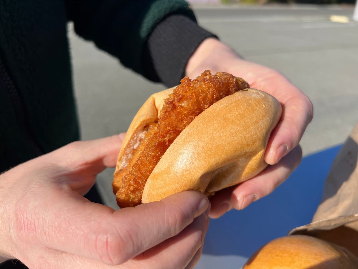 San Leandro’s TikTok-Famous Chinese Bakery Sandwiches Herald the Year of the Fried Fishwich