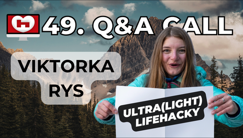🎫 Pozvánka na Q&A call: Viktorka Rys – s lehkým batohem za hranice komfortu