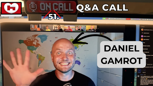 🔐 Záznam 51. Q&A callu – s Danielem Gamrotem – osobní produktivita, volnost a život mimo todo listy