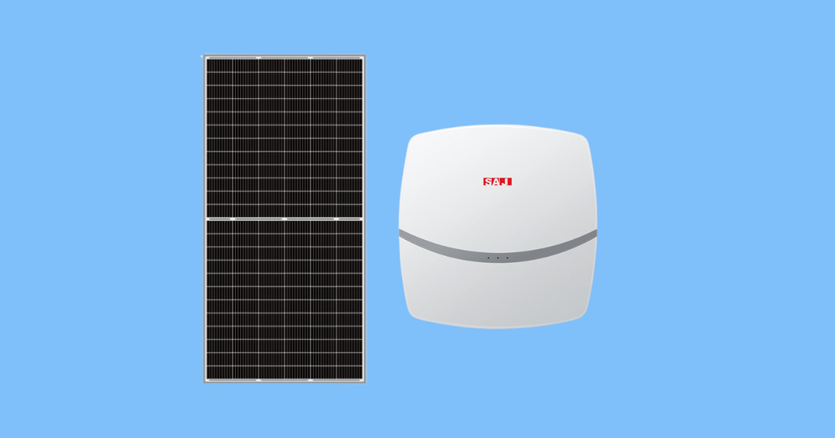 kit Sunova 585W Inversor SAJ 5KW