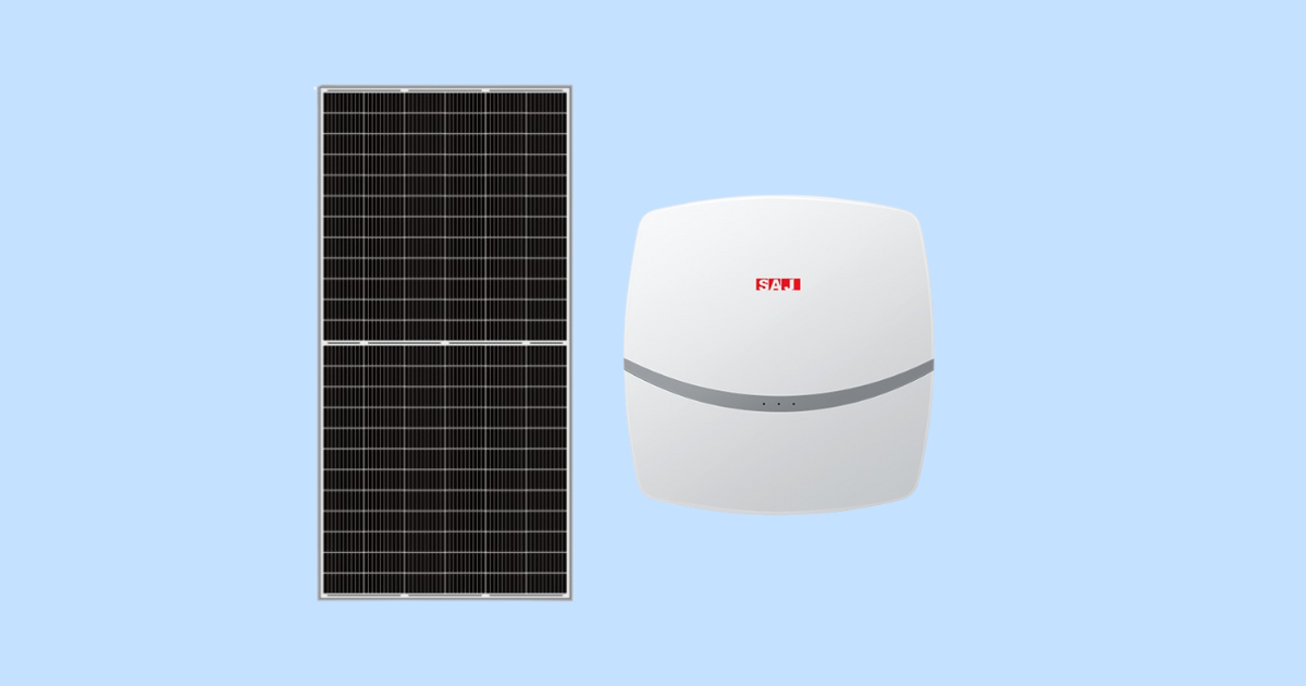 Kit Energia Solar 9 Painéis Sunova 585W Inversor SAJ 5KW 220V