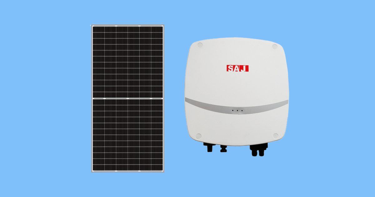 Kit Energia Solar 8 Painéis Sunova 585W Inversor SAJ 3KW 220V.