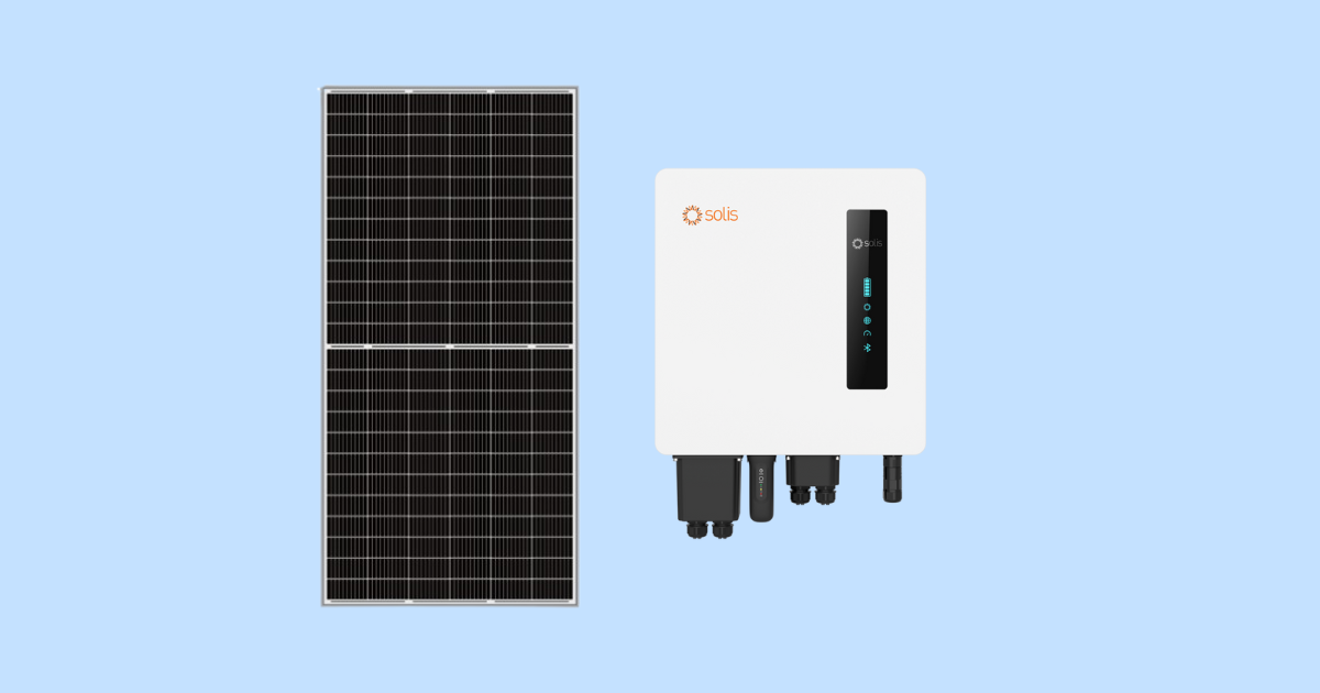 Kit Renesola 560W Inversor Solis 6kW.