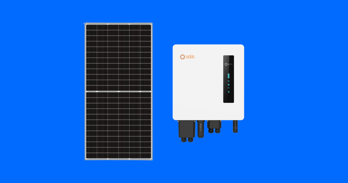 Kit Renesola 560W Inversor Solis 6KW.