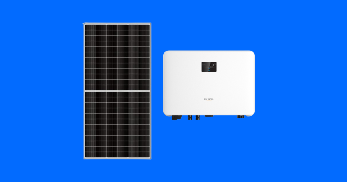 Kit Solar 8 painéis DAH 570W Inversor Sungrow 4KW 220V.