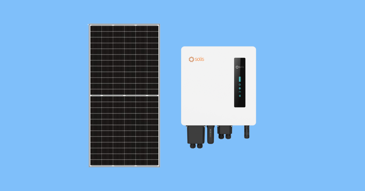 Kit Solar Renesola 560W com Inversor Solis 6KW 220V.