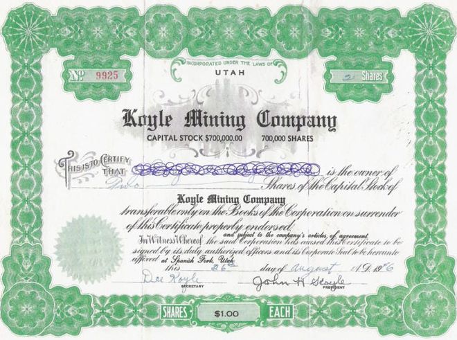 Image of: Some Still Hold Stock in the Dream Mine