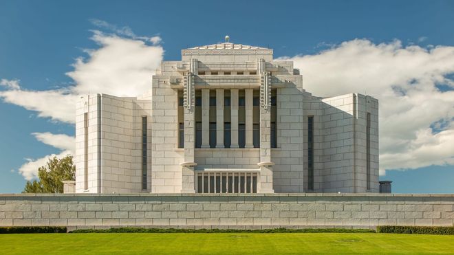 Image of: Cardston Temple Vision & World War III