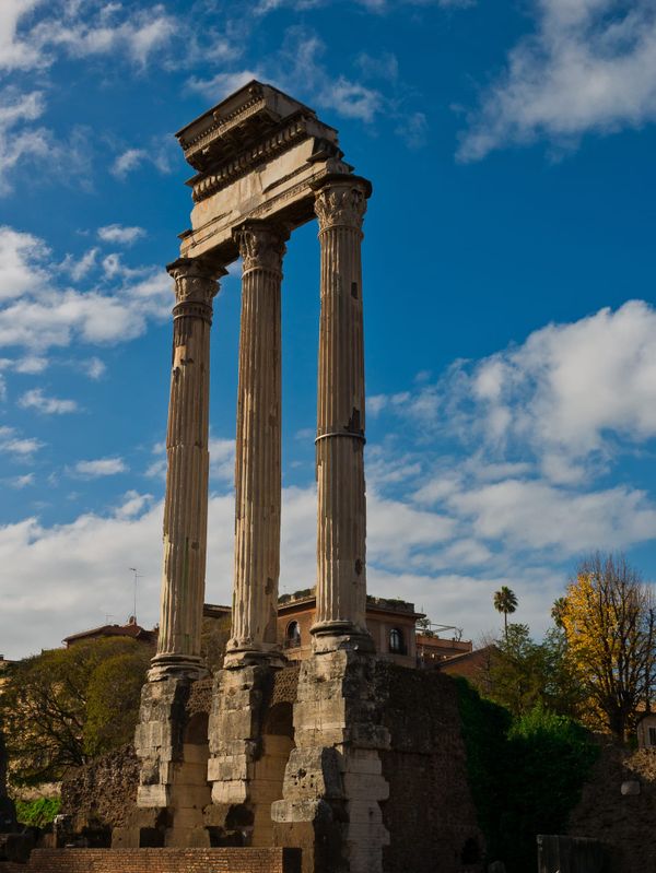 The Temple of Castor and Pollux