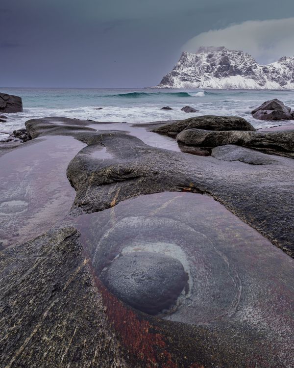 Arctic Sculptures Uttakleiv’s Dragon's Eye