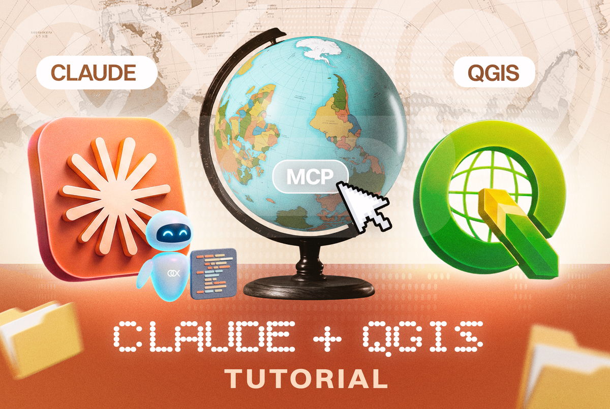 Controla QGIS con Claude y MCP: automatización geoespacial