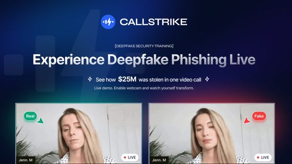 Free Deepfake Security Training Demo. Test Your Team's Video Call Defences