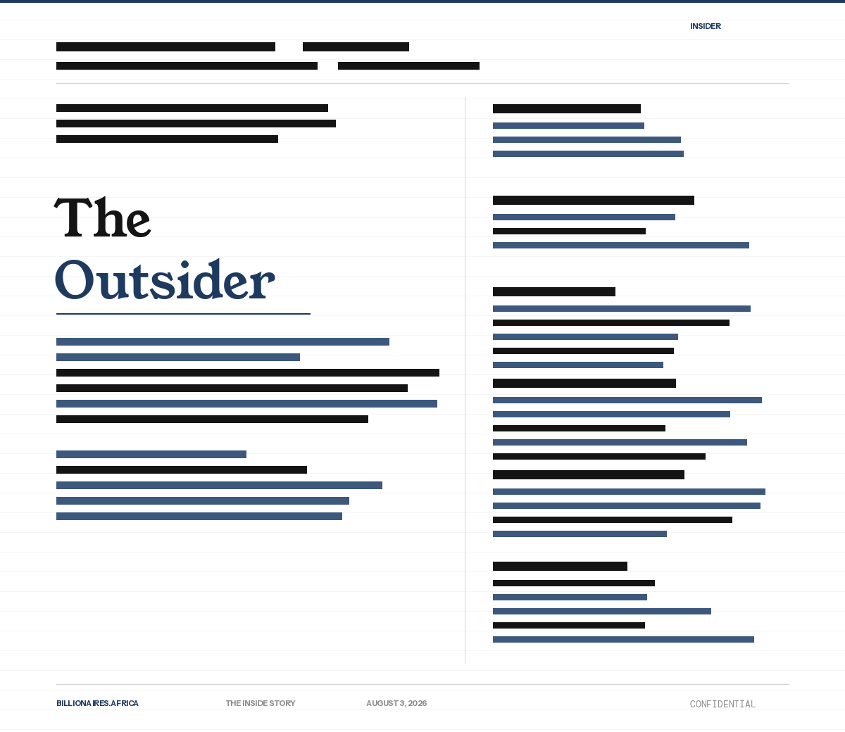 The Inside Story: Magda Wierzycka — The Outsider