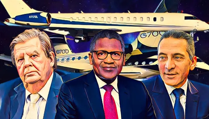 Inside the private jets of Africa’s billionaires