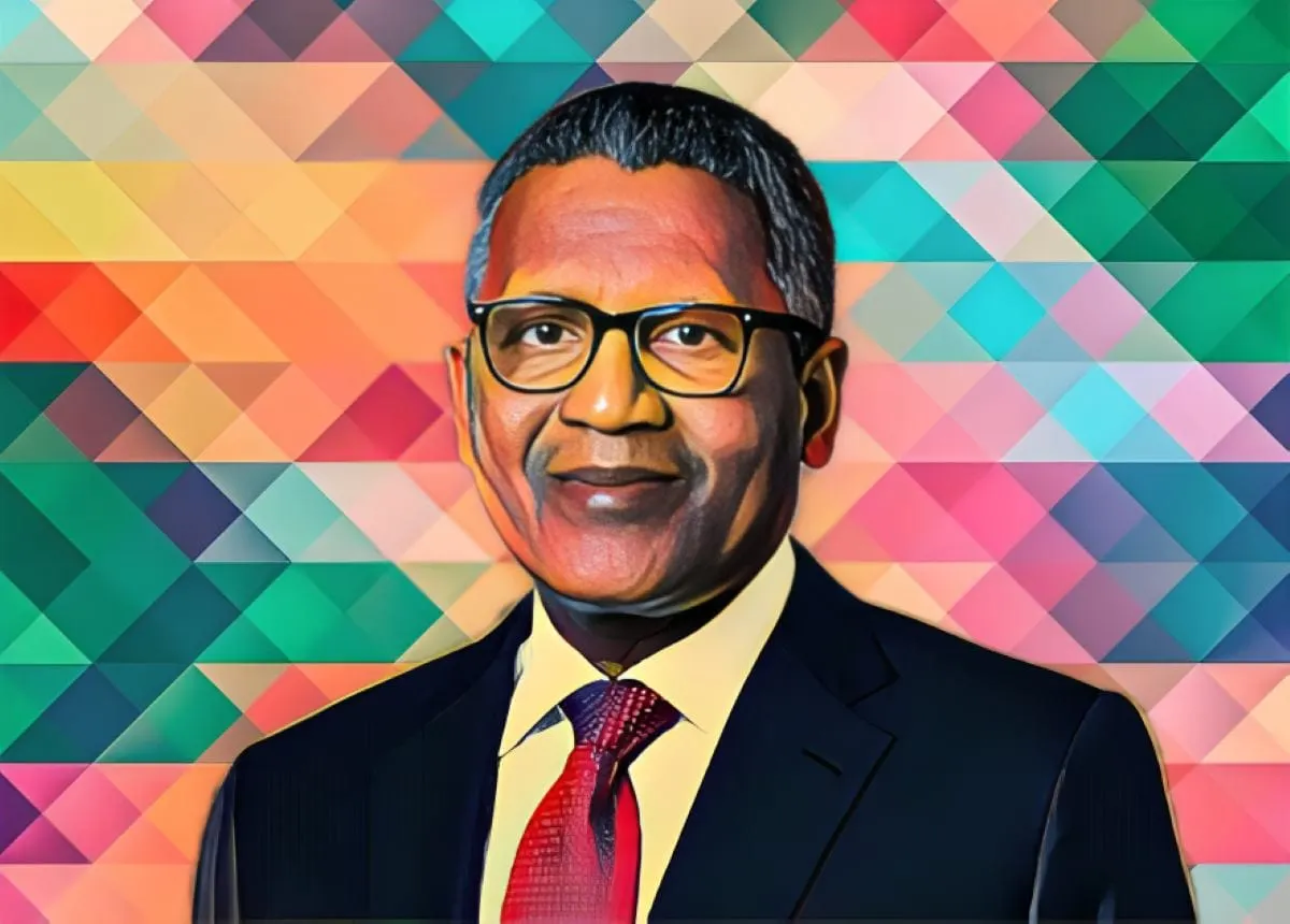 Africa’s richest man, Aliko Dangote.