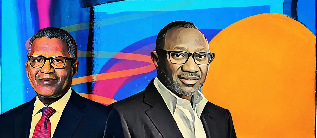 Africa's richest man hosts billionaire Femi Otedola and First HoldCo executives at his Lekki refinery