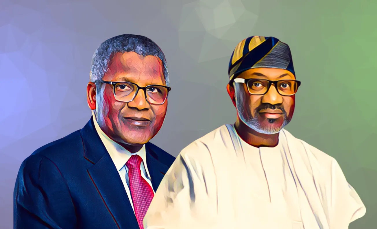 Africa's richest man hosts billionaire Femi Otedola and First HoldCo executives at his Lekki refinery